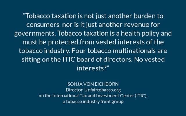 Unfairtobacco supports SEATCA