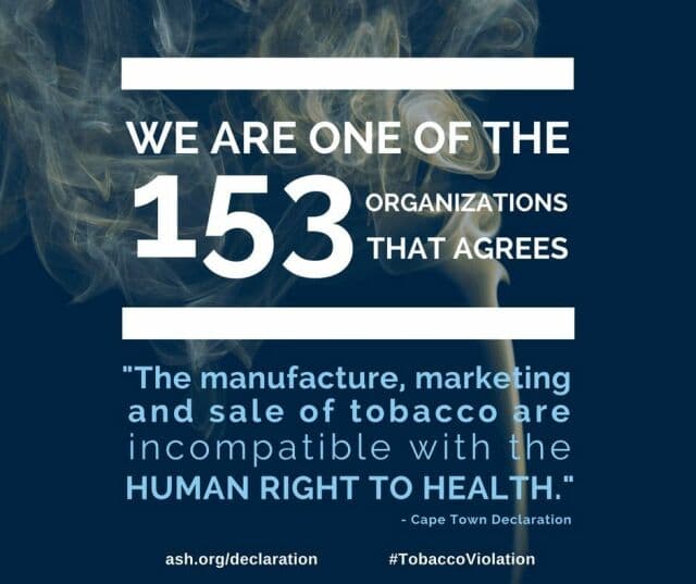 We are one of the 153 organizations that agree: 